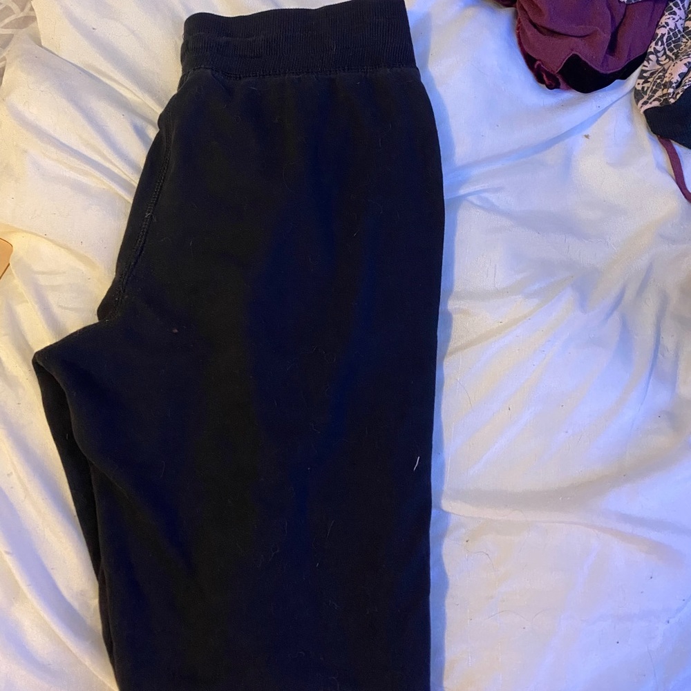 Black joggers